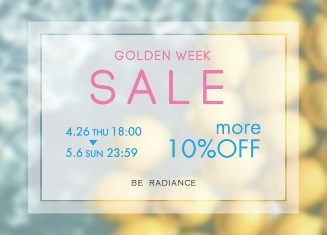 BE RADIANCE GW SALE more10％OFF