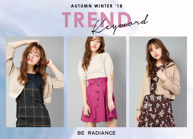 ' AUTUMN WINTER '18/TREND Keyword