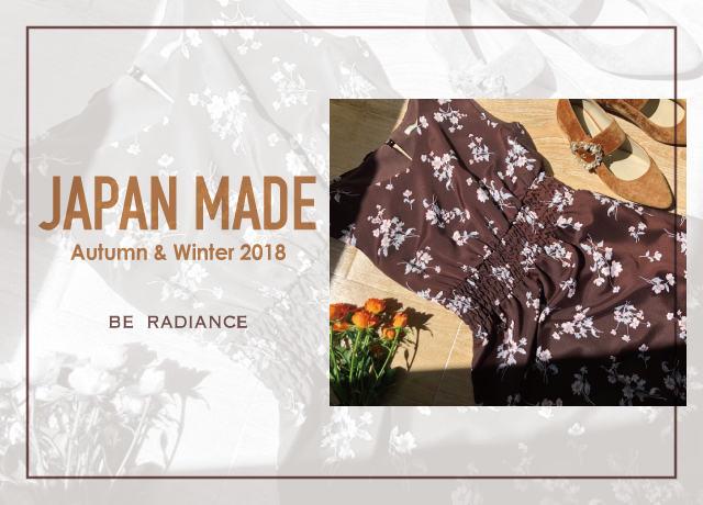 JAPAN MADE<br>Autumn&Winter 2018
