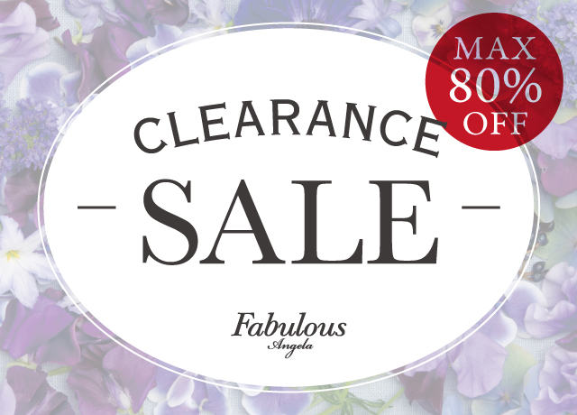 Fabulous Angela 2018 SUMMER CLEARANCE SALE