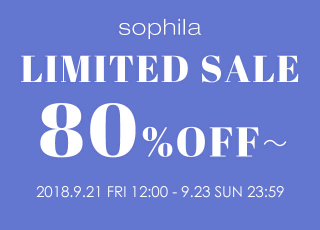 【週末限定】LIMITED SALE ALL80%OFF~
