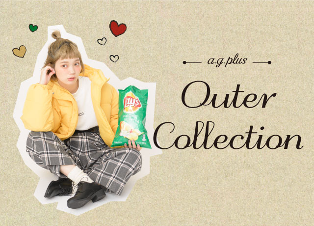 a.g.plus<br>2018 Outer Collection