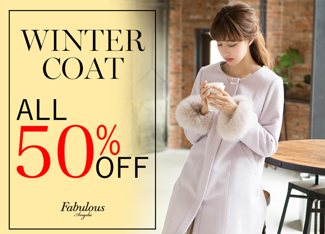 【WINTER COAT】 ALL50%OFF