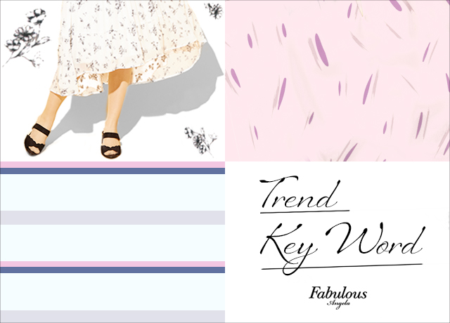 - TREND KEY WORD -<br>Spring Pattern Series