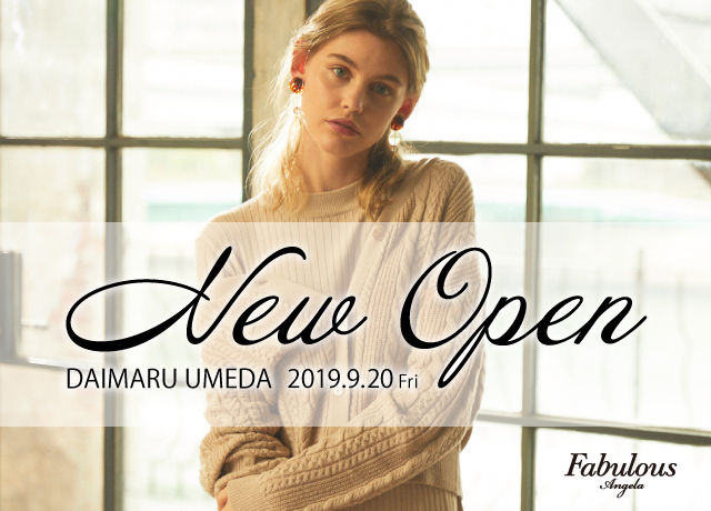 【Shop info】大丸梅田店 NEW OPEN