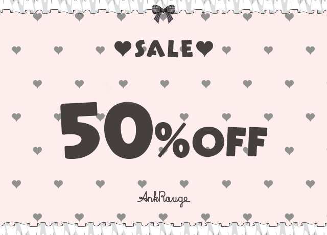 SALE 50%OFF