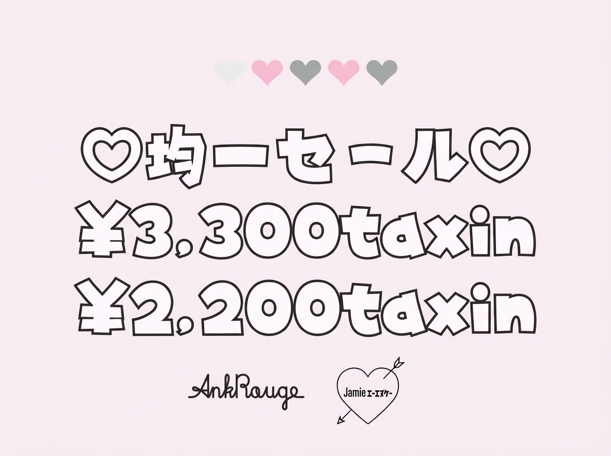 均一プライス♡