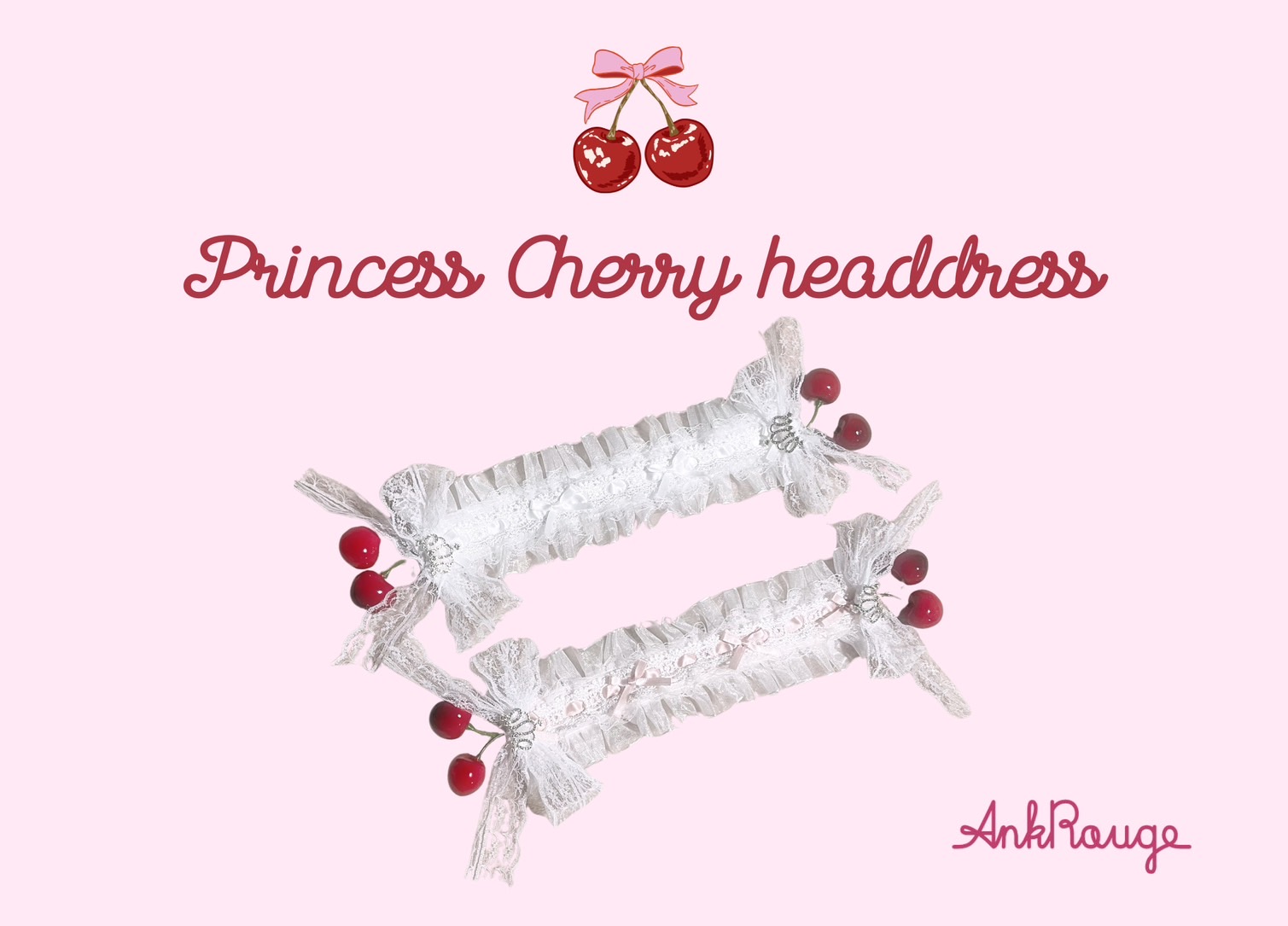 ♡プリンセスチェリーヘッドドレス♡