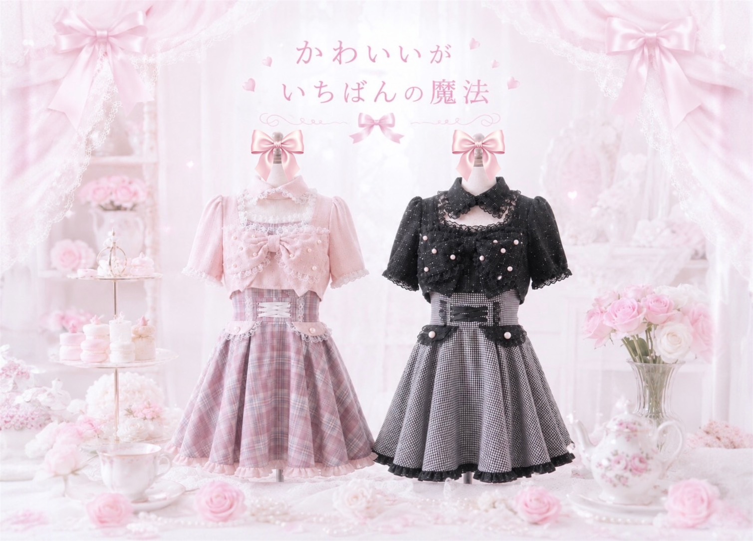 かわいいがいちばんの魔法♥ドッキングセットアップ